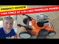 Unboxing and Review Of The Yard Force 22 3-in-1 Self-Propelled Lawn Mower model YF22-3n1SPVS-SC
