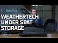Unboxing WeatherTech Under Seat Storage for RAM 1500 Crew Cabs