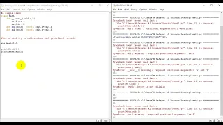 TypeError in class required positional argument self object is not callable