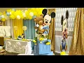 Baby Mickey Mouse Baby Shower Inspiration
