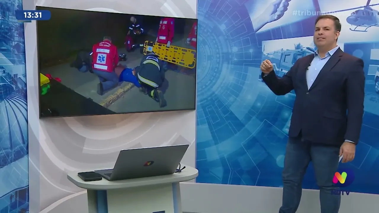 Acidente no Boa Vista: motociclista que voltava do trabalho para casa sofre ferimentos após batida