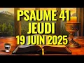 Download Lagu PRIÈRE DU MATIN – Jeudi 19 Juin 2025 - PSAUME 41 POUR PROTECTION, VICTOIRE ET MIRACLE DIVIN