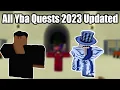 All YBA Quests 2023 Updated Your Bizarre Adventure Roblox