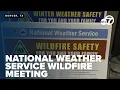 NWS Amarillo meets Panhandle leaders in Borger to review wildfire watches and warnings