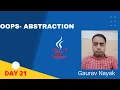 Core Java Day-21 Abstraction