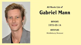 Gabriel Mann Movies list Gabriel Mann Filmography of Gabriel Mann