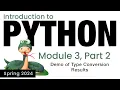Python - Module 3