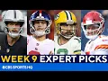 Picks for EVERY BIG Week 9 NFL Game Picks to Win Best Bets MORE CBS Sports