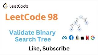 LeetCode 98 Validate Binary Search Tree - Facebook Interview Question