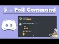 How To Make A C Discord Bot - Poll Command