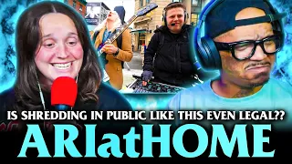 THIS IS AMAZING ARIatHome - Is SHREDDING in PUBLIC Like This Even LEGAL Reaction