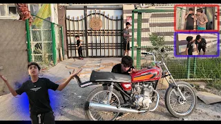 مايخلون اخوهم الصغير يطلع كارثه  صطر دندنها