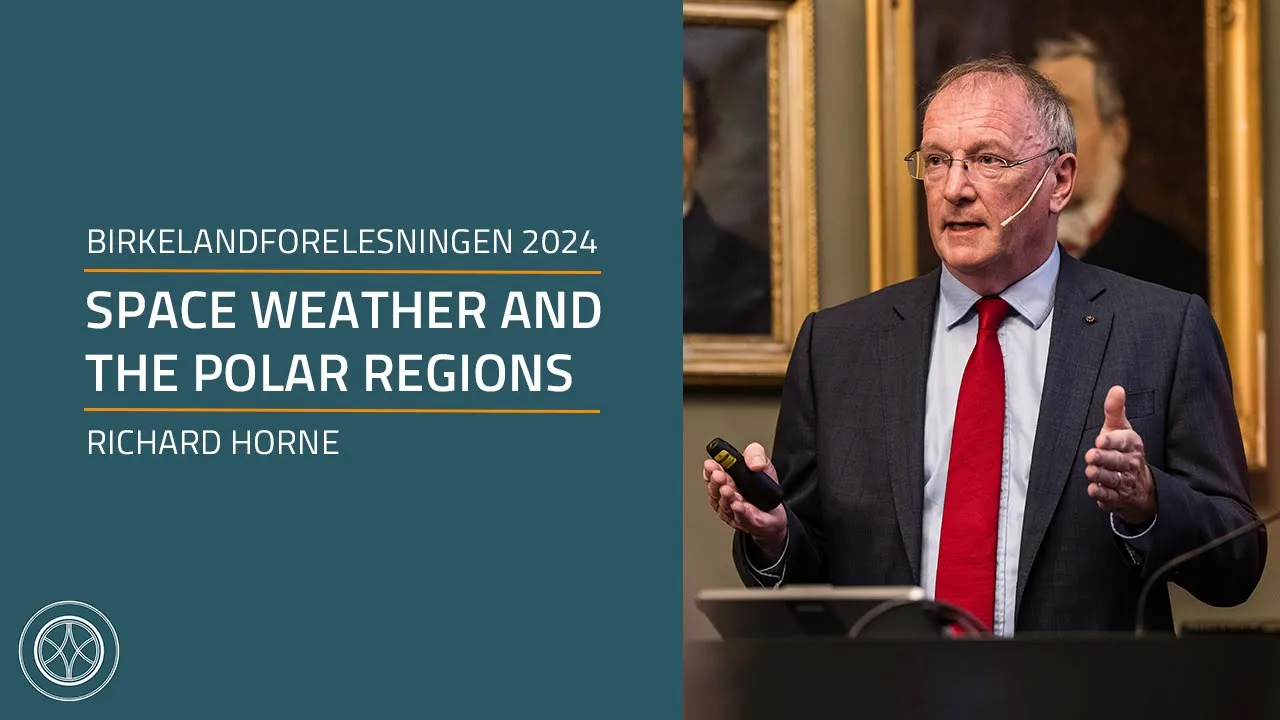 Richard B. Horne: Space Weather and the Polar Regions
