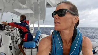 Sailing a Performance Catamaran in Moderate Seas