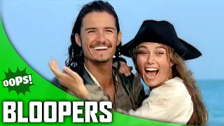 pirates of the caribbean dead mans chest bloopers funny gag reel with johnny depp