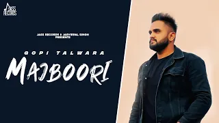 Majboori (Official Audio) Gopi Talwara | Abhijit Baidwan | New Punjabi Songs 2023 | Jass Records