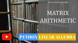 Matrix arithmetic using sympy