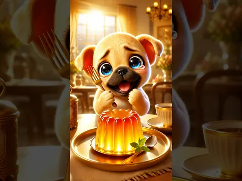 Cute French Bulldog Tries Delicious Puddings at a Restaurant — The Ending Is So Heartwarming!
