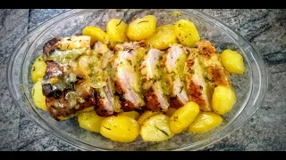 Lombo Suíno com molho de Laranja - super suculento - molho delicioso.