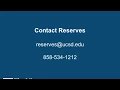 Get Started Library Course Reserves for Faculty