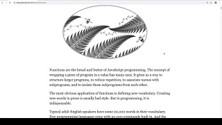 Eloquent JavaScript Read-Along - Functions