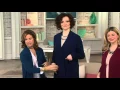 Susan Graver Liquid Knit Open Front Cardigan with Pockets on QVC