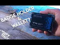 Govo T4 Badge Holder Wallet How well does it work as both