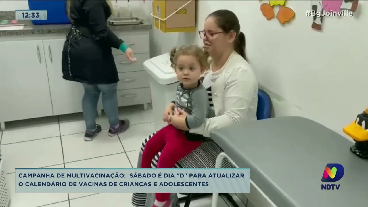 Campanha de Multivacinação: sábado é Dia 'D' para atualizar o calendário de vacinas de crianças