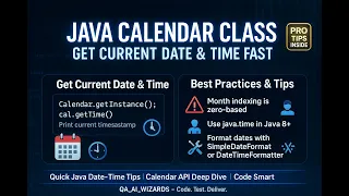 Mastering Java s Calendar API in 2 Lines The Right Way to Get Current Date Time