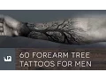 60 Forearm Tree Tattoos For Men