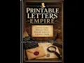 Printable Letters Empire From Alessandro Zamboni