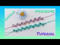 TUTORIAL DIY How to make a macrame bracelet with beads macramealex Easy