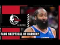 The lovefest has FADED Jamie Apody says fans skeptical of James Harden NBA Today