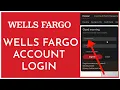 How To Login Wells Fargo Bank Online Banking 2026 Wells Fargo Bank Account Sign In