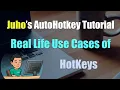 Juho s AutoHotkey Tutorial Hotkeys Part 8 - Some Real Life Use Cases Of Hotkeys