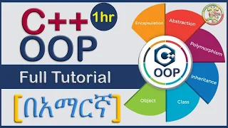 C OOP full tutorial in Amharic C Object Oriented Programming