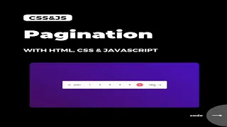 How To Make Pagination In Website Using HTML CSS And JavaScript doxxdox
