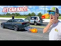 Download Lagu Turbine Camaro vs. Turbine Minivan - Afterburner Drag Race!