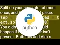 How to remove all characters after a specific character in python