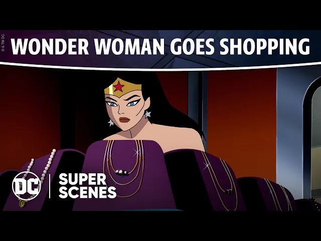 DC Super Scenes: Wonder Woman Goes Shopping