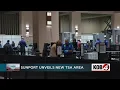 Sunport unveils new TSA checkpoint area