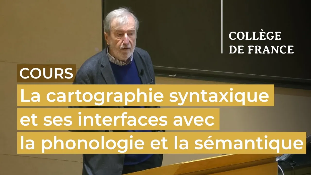 La cartographie syntaxique et ses interfaces avec la phonologie... (4) - Luigi Rizzi (2023-2024)