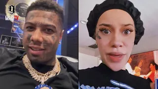 Blueface GF Nevaeh React To His Sidepiece Claiming She s 2 Weeks Preggo