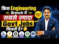 Which Engineering Branch Has the Most Government Jobs Civil vs Electrical vs Mechanical