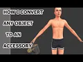 SIMS 4 How I Convert Objects into Accessories for Posing