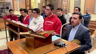 لحن تينين       بصوت المعلم بولا منير وخورس شباب افا أنطوني دندنها