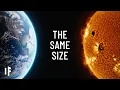 What If Earth Was As Big As the Sun