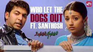 jayam ravi and trisha in trouble bathroom scene from unakkum enakkum tamil movie sun nxt