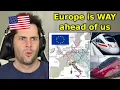 American Reacts to Europe's Plan for a High Speed Rail Network
