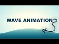CSS Water Wave Background Animation Effects